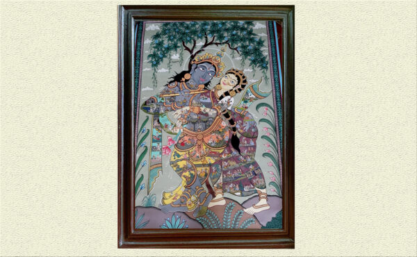 Radha Krishna Leela Pattachitra