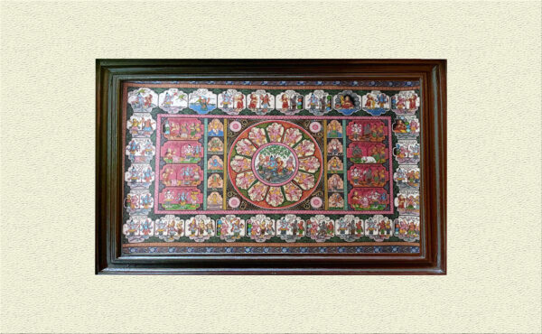 Ganapati Lifestory Pattachitra