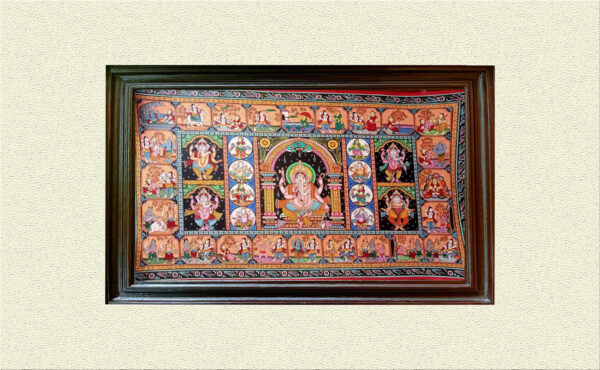 Ganapati forms Pattachitra